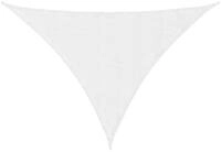 vidaXL Sonnensegel Sonnensegel Oxford-Gewebe Dreieckig 5x6x6 m Wei&szlig;, (1-tlg)