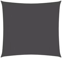 vidaXL Sonnensegel Sonnensegel Oxford-Gewebe Quadratisch 3x3 m Anthrazit, (1-tlg)