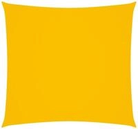 vidaXL Sonnensegel Sonnensegel Oxford-Gewebe Quadratisch 4,5x4,5 m Gelb, (1-tlg)