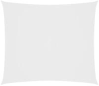 vidaXL Sonnensegel Sonnensegel Oxford-Gewebe Rechteckig 2x2,5 m Wei&szlig;, (1-tlg)