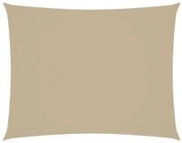 vidaXL Sonnensegel, Sonnenschirm Oxford-Gewebe Rechteckig 2x3 m Beige
