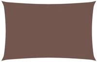vidaXL Sonnensegel Sonnensegel Oxford-Gewebe Rechteckig 2x4,5 m Braun, (1-tlg)