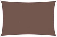 vidaXL Sonnensegel, Sonnensegel Oxford-Gewebe Rechteckig 2x5 m Braun