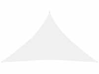 vidaXL Sonnensegel Oxford-gewebe Dreieckig 2,5x2,5x3,5m weiß