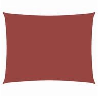 vidaXL Sonnensegel Sonnensegel Oxford-Gewebe Rechteckig 3x4,5 m Terrakotta-Rot,