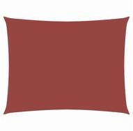 vidaXL Sonnensegel Sonnensegel Oxford-Gewebe Rechteckig 3x4 m Terrakotta-Rot,...