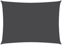 vidaXL Sonnensegel Sonnensegel Oxford-Gewebe Rechteckig 3x5 m Anthrazit, (1-tlg)