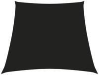 vidaXL Sonnensegel Sonnensegel Oxford-Gewebe Trapezf&ouml;rmig 2/4x3 m Schwarz,...