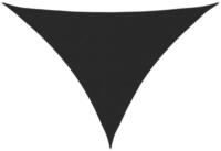 vidaXL Sonnensegel, Sonnenschirm Oxford-Gewebe Dreieckig 4x4x5,8 m Schwarz