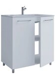 VCM Waschtisch 2tlg-BadinosS2DT 86x80x46cm (Set, 2-St., 1x Unterschrank 1x