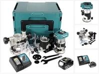 Makita Oberfr&auml;se DRT 50 RM1J X2 18 V Li-Ion Akku Brushless Multifunktionsfr&auml;se im