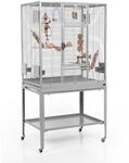 Montana Cages Vogelk&auml;fig Madeira Single - Platinum, Sittichk&auml;fig,...