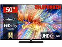 Telefunken D50V950M2CWH LED-Fernseher (126 cm/50 Zoll, 4K Ultra HD, Android TV,