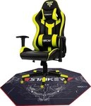Hyrican Gaming-Stuhl Striker Gaming-Stuhl "Copilot" Gamingstuhl + Stuhlunterlage