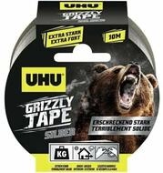 UHU Kreppband Grizzly Tape Gewebeband silber 49,0 mm x 10,0 m 1 St.