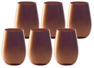 St&ouml;lzle Glas Elements Becher 465 ml 6er Set, 6-tlg., Glas