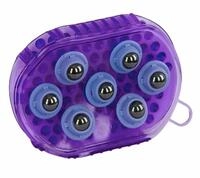 Kerbl Pet Pferdeb&uuml;rste B&uuml;rste magnet massage lila