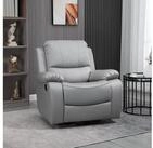 HOMCOM Relaxsessel neigbar, drehbar, Stahl, grau, 93 x 100 x 98Hcm (Einzelst&uuml;ck,