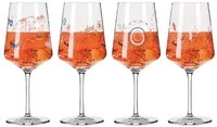 Ritzenhoff Gl&auml;ser-Set Sommerrausch Aperizzo 4er Set F23, Kristallglas, 20,3 x 19,4 x