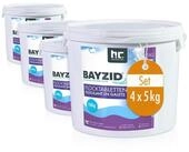 H&ouml;fer Chemie GmbH Poolpflege 4x 5 kg BAYZID&reg; Flocktabletten f&uuml;r Pools, Klares