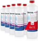 H&ouml;fer Chemie GmbH Poolpflege 6x 1 L BAYZID&reg; Poolclear f&uuml;r Pool-Filter mit