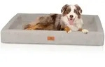 Knuffelwuff Tierbett Hundebett Austin, Orthop&auml;disch grau 65 cm x 85 cm