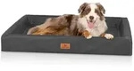 Knuffelwuff Tierbett Hundebett Austin, Orthop&auml;disch schwarz 125 cm x 155 cm