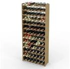 Lenmar Weinregal Weinregal Weinregal Holz Flaschenregal f&uuml;r 91 Flaschen Lenmar
