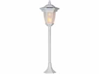 Star Trading LED-Solarleuchte Flame, 4 in 1, weiß