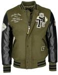 Bomberjacke TOP GUN "Bomberjacke TG20202014", Herren, Gr. S, gr&uuml;n (olive, schwarz),
