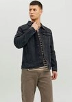 Jack & Jones Jeansjacke JJIJEAN Jeansjacke mit Windschutz, stylisch und angenehm