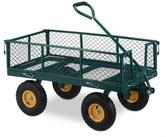 relaxdays Bollerwagen Handwagen f&uuml;r den Garten