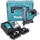Makita Nagler DPT 353 RYJ 18 V Li-Ion Akku Pintacker im Makpac + 2 x 1,5 Ah Akku +