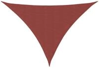 vidaXL Sonnensegel Sonnensegel Oxford-Gewebe Dreieckig 5x7x7 m Terrakotta-Rot,