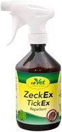 cdVet Zeckenschutzmittel ZeckEx, 500 ml, Sofortschutz bis zu 5 Stunden vor...