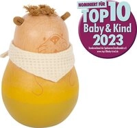 Small Foot Schaukeltier Baby Stehauffigur "Seaside", (1 tlg), eine Klangkugel im