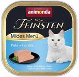 Animonda vom Feinsten Mildes Menue mit Pute & Forelle 100 g - 32 St&uuml;ck, Nassfutter