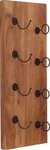 SIT Flaschenregal Modica aus Mangoholz mit Altmetall im Industrial Look,