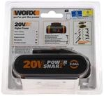 Powery WORX WA3551.1 Akku 20V 2Ah Li-Ion Akku 2000 mAh (20 V)