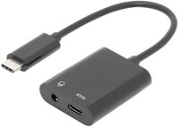 Digitus USB-C&reg;Typ C - 3.5mm+Typ C, 0.2 m AK-300400-002-S USB-Adapter,...