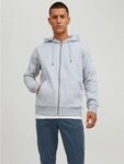 Jack & Jones Kapuzensweatjacke JJESTAR Basic Hoodie, Eingrifftaschen und angenehmem