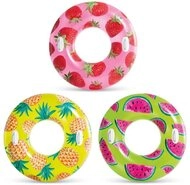Intex Schwimmreifen Schwimmreifen Tropical Fruit Tube &Oslash; 114cm ab 9 zuf&auml;llige