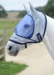 Bucas Fliegenmasken Fliegenmaske Buzz-Off Deluxe Mask & Ears in blau