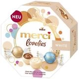 Merci Schokolade, Merci Lovelies White einzeln verpackte Pralinen 4fach...