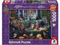 Schmidt Spiele Puzzle Birgid Ashwood Katzen in Quarantäne 59989, 1000...