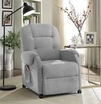 ATLANTIC home collection Relaxsessel Tobi, mit Relaxfunktion, Federkern &
