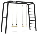 Berg Kletterger&uuml;st PlayBase M Schaukelgestell mit Reckstange & Leiter + 2