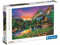 Clementoni® Puzzle High Quality Collection, See in den Alpen, 6000...