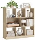 VASAGLE B&uuml;cherregal, Regal, W&uuml;rfelregal, Standregal, 8 offene F&auml;cher