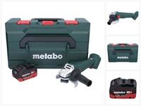 metabo Winkelschleifer W 18 7-125 Akku Winkelschleifer 18 V 125 mm + 1x Akku 5,5 Ah +